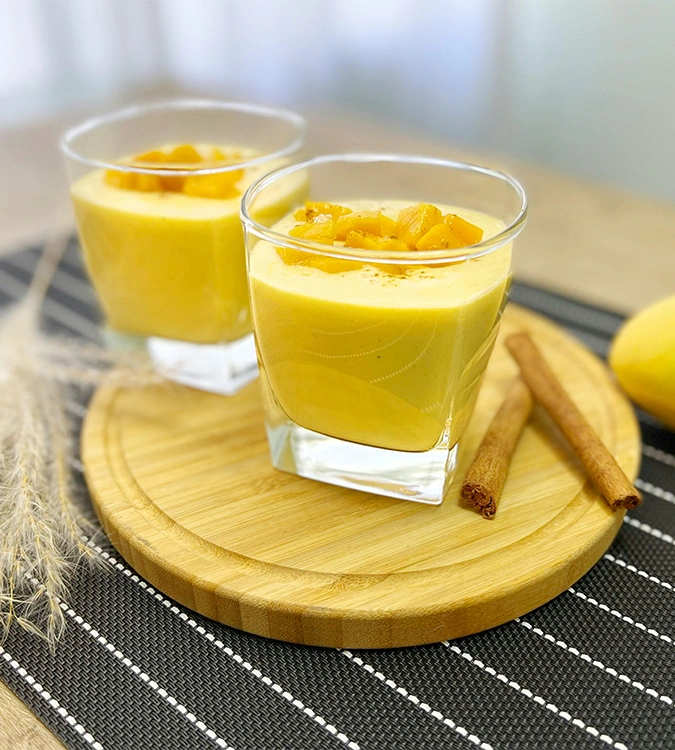 Creamy-Mango-Yogurt-Swirl plant-based baby nutrition